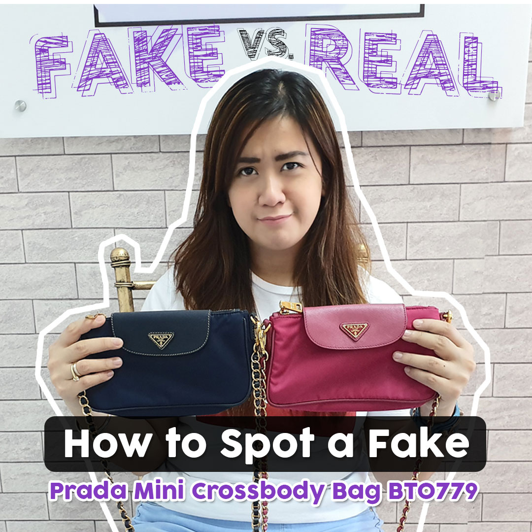 prada bag how to spot a fake