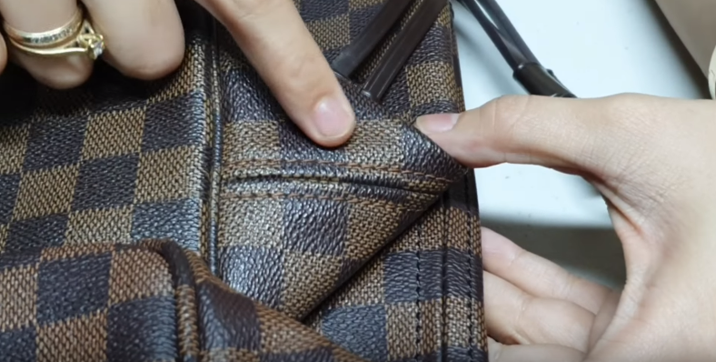 Bottom Stitches | Real Louis Vuitton Neverfull Ebene