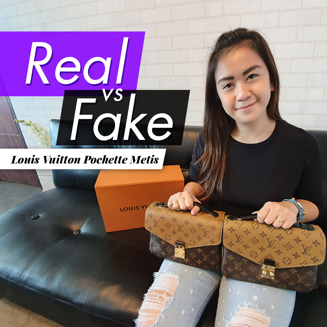 blød Det bord How to Tell Real vs Fake: Louis Vuitton Pochette Metis | Blog | Mommy Micah  - Luxury Bags Trusted Seller Philippines
